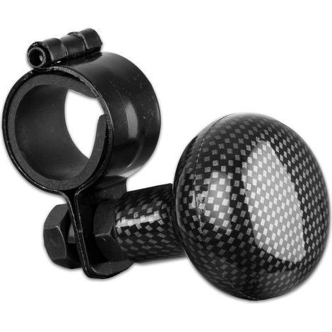 871125203156 Poignée pour volant effet carbone, gris (1/4)