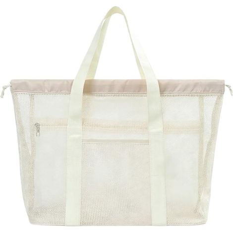 Large mesh shower bag for beach, gym, drainage (1/5)