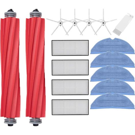 Para S7 S70 S7Max T7S T7S cepillo principal filtro HEPA mopa repuestos aspirador accesorios blanco (1/4)