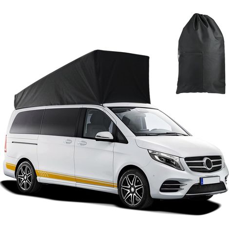 Protection du Toit Relevable Remplacement pour Mercedes-Benz Classe V/Mercedes-Benz Viano (W638 W639) 1996-2014, Tente de Toit Camping Car avec Protection Contre Les Intempéries pour Toit Escamotable, (1/5)