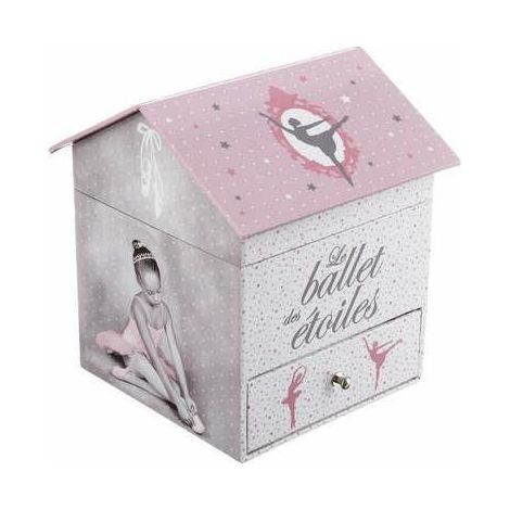 Caja musical 'Ballerine' A. 16 cm - Atmosphera créateur d'intérieur (1/5)