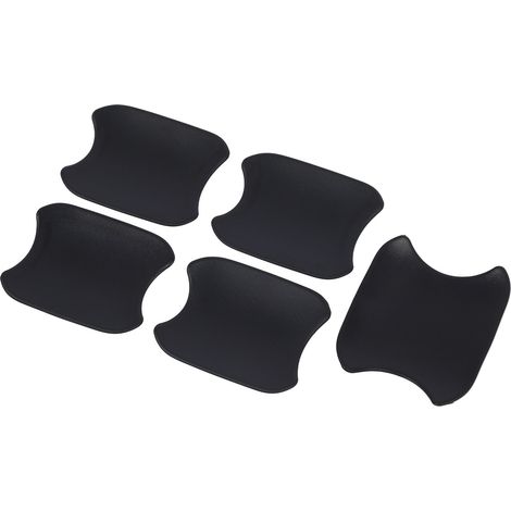 Paquete de 5 protectores autoadhesivos antiarañazos para las manijas exteriores de las puertas del automóvil Bronco Sport (negro). (1/5)