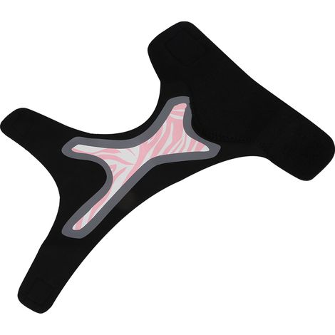 Attelle de cheville gauche avec compression et maintien respirant pour sports de plein air (escalade, équitation, basketball) - Rose - Taille L (1/5)