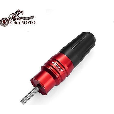 Accessoires CNC pour moto Suzuki GSX-S750, GSX-S750, GSX-S1000, GSXS1000 : protection antichute, patin d'échappement, patin de protection (GSX-S750 rouge). (1/5)