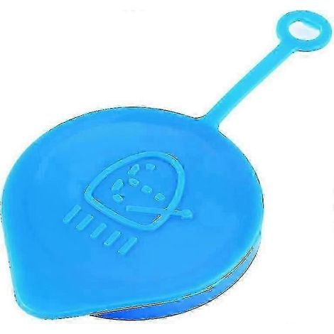 Bouchon de lave-glace pour voiture, bouchon de réservoir de lave-glace, petit bouchon annulaire (bleu) (1 pièce) (1/5)