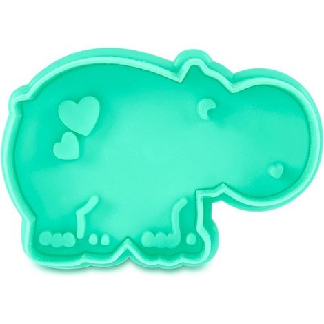 Städter Hippopotame 6 cm Turquoise (1/2)
