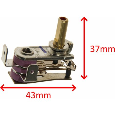 Delonghi termostato AUONE 901B 162°C friggitrice MultiFry FH1100 FH1130 FH1163 (1/2)
