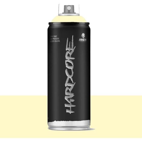 Bombe de peinture aérosol MTN Hardcore Jaune licorne (RV-252) 0,4 L (1/2)