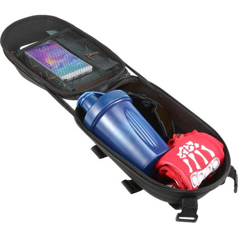 Sacoche avant pour trottinette électrique Mijia M365, grande capacité, avec poche avant pour outils et téléphone portable, compatible avec la trottinette électrique Mijia M365. (1/4)