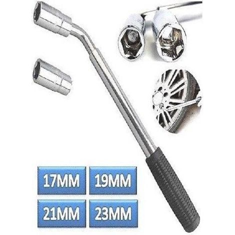 TRADE SHOP - Chiave Svita Bulloni Pneumatici Ruote Auto Smonta Ruote Svitabulloni Telescopica -