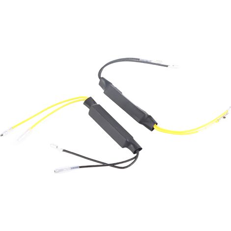 Clignotant Moto 21W Résistance LED Correcteur d'Erreur Fixation Accessoire (1/5)