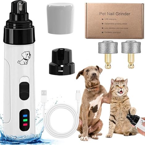 ®Rising FF Coupe Griffe Chien Électrique, Lime à Ongles Électrique pour Chiens et Chats (1/4)