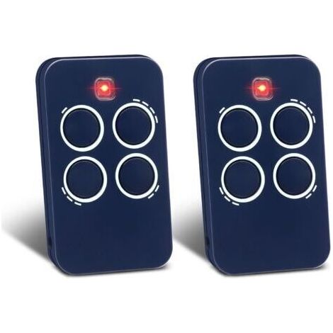 2 pièces de rechange pour télécommande Genius, 433,92 MHz pour garage 4 canaux compatible avec GENIUS ECHO TX4 433 RC,ECHO TX2 433 RC,TE443H BRAVO (1/5)