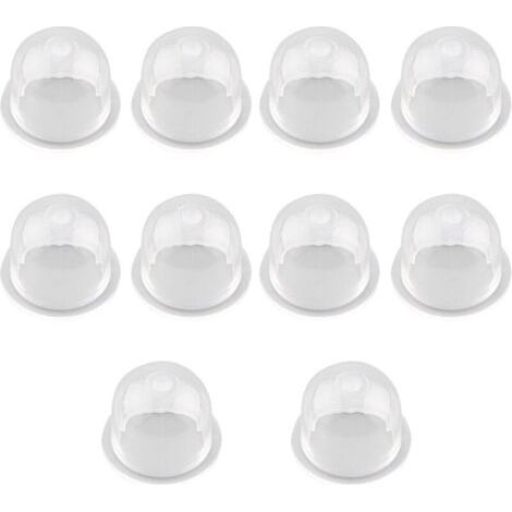 10 Pcs Pompe d'Amorçage Pompe Ampoule Carburateur Remplacer Huile Carburateur Tondeuse à La Tronçonneuse Pompe à Essence Carburateur Pompe Universelle en Plastique Poire Piston Accessoires (1/5)