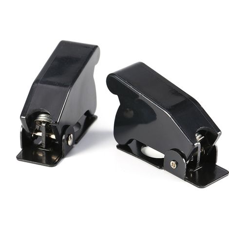 Couvercle de Commutateur de Bouton 5 Pièces, Couvercle Rabattable de sécurité pour Interrupteur à Bascule de Voiture, Couvercle de Capuchon étanche. (1/5)
