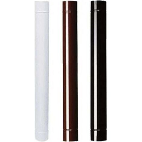 Tuyau Émaillé Pour Poêles Cm 100 Ø 10 Blanc