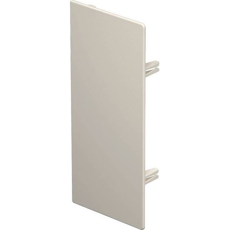 [NEUWERTIG] B-Ware OBO Bettermann 6163076 Endstück 230 mm x 100 mm Creme-Weiß Kabelkanal (1/2)