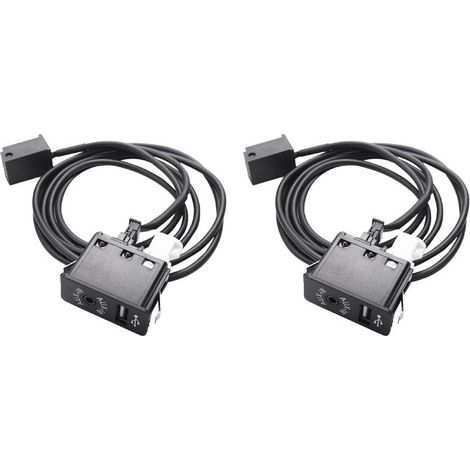 adaptadores de interfaz USB auxiliar de 12 pines para panel de música para coche Cooper E39 E53 X5 Z4 (1/2)