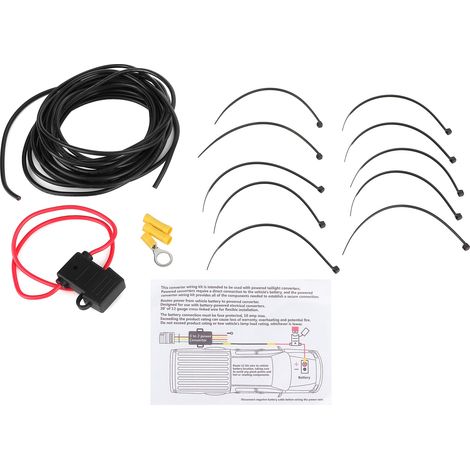 de câblage pour remorque convertisseur alimenté kit de
