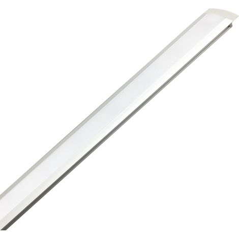 Profilo LED con striscia LED 12v SENZA SENSORE 40cm-60cm-80cm a incassoWattaggio 5W 40CM (1/4)