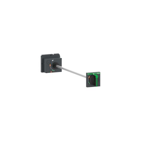 Manovra rinviata telescopica nera, interruttore ComPacT New Gen NSX100/250, IP55 - LV429343T