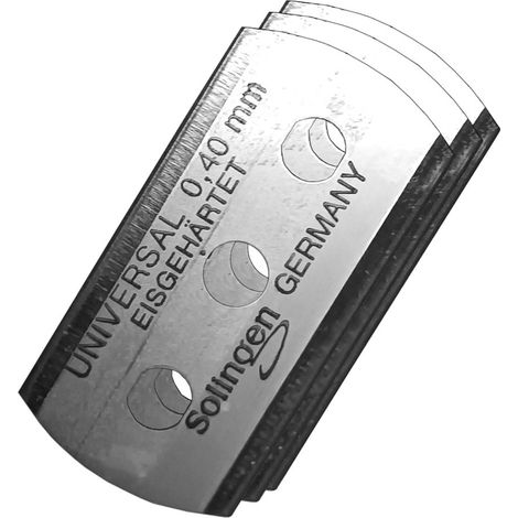 Glaskeramikschaber aus Edelstahl