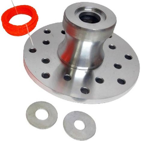 Trade Shop - Desbrozadora Universal De Aluminio Cabezal Segador 16 Hilos 06031 - (1/5)