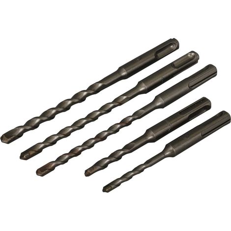Trade Pro Performance SDS Plus 5 Piece Drill Bit Set - 5.5mm 6mm 7mm 8mm