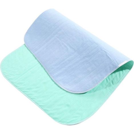 Alèse Incontinence, Lavable et Etanche Lit Pad Réutilisable Incontinence Matelas pour Enfants, Adultes, Incontinents, Conception à Quatre Couches, Ultra Absorbant, 80 x 51 cm (1/5)