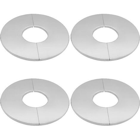 Pieza Grifo de ducha Rosetón Grifo Rosetón Ducha Rosetón Cubierta de tubo de acero inoxidable Cubierta de tubo de radiador para grifos Mangueras Tubos de radiador (51 mm) (1/5)