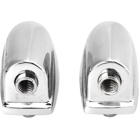 Support de Fût en Métal Argenté pour Caisse Claire, 2 Pièces - Accessoire de Batterie Robuste et Facile à Installer (1/5)