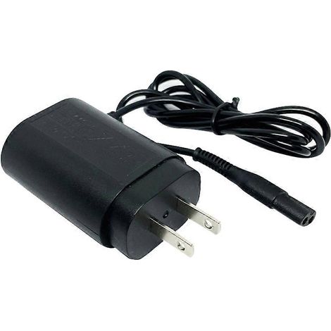 Chargeur de remplacement 12V 0,4A compatible avec les rasoirs électriques des séries S3, S5, S7, S8, S9, 3010S, 4775 et 5774, prise standard américaine. (1/5)