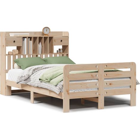 Maison Exclusive - Letto Libreria senza Materasso 135x190 cm in Legno di Pino