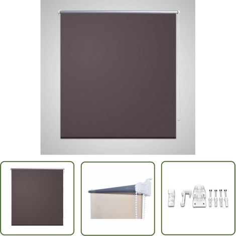 Verdunkelungsrollo Verdunklungsrollo 100 x 175 cm coffee - Fensterrollo - Verdunkelungsrollo - Raffstore - Braun - Wohnzimmer (1/4)