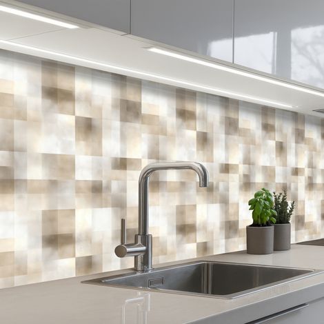SCHIENALI CUCINA Struttura - Lino - Beige 250x80 cm (1/5)