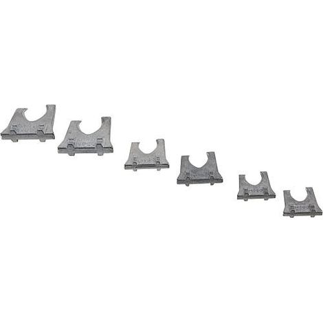 Set de clavettes a griffes 6 pcs par 2 clavettes D 2-3-4