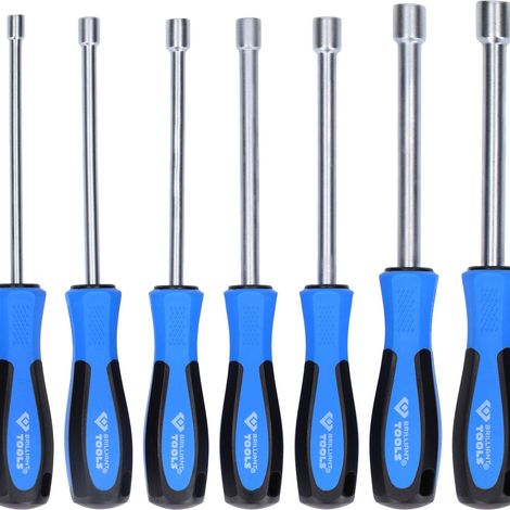 BRILLIANT  TOOLS  Juego  de  destornilladores  de  vaso,  7  piezas,  5-12  mm  -  BT031070 (1/2)
