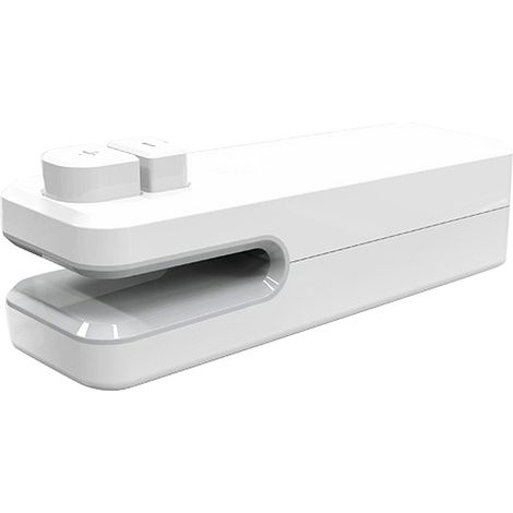Machine à sceller rechargeable pour sachets plastiques snacks, mini scelleuse portable maison, pochettes alimentaires. (1/5)