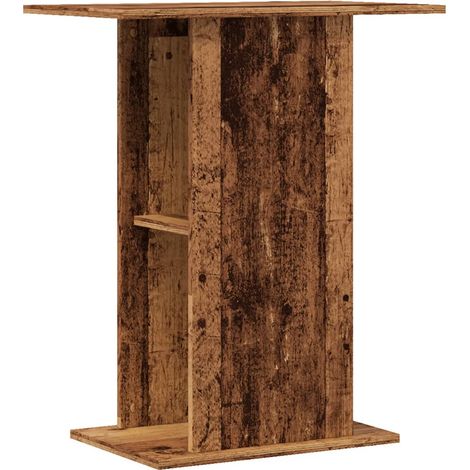 Soporte para acuario madera ingeniería envejecida 36x75x72,5 cm vidaXL