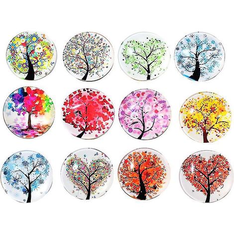 12 aimants pour réfrigérateur Arbre de Vie (1/3)
