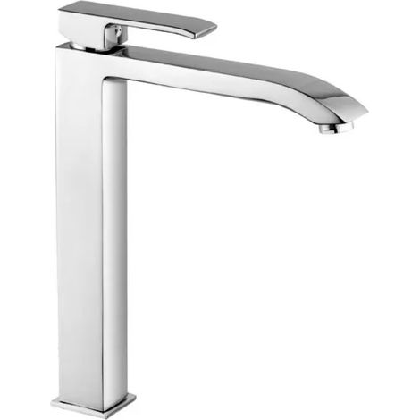 RUBINETTO MISCELATORE MONOCOMANDO PER LAVABO PROLUNGATO SERIE LEVEL SCARICO 11/4   RUBINETTERIA PAFFONI Spa