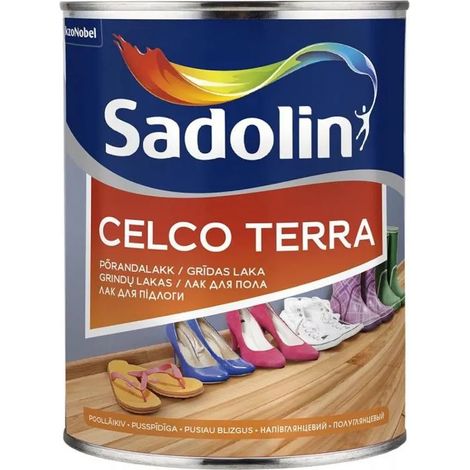 Pintura sadolin terra 45 1L semimate resistente agua