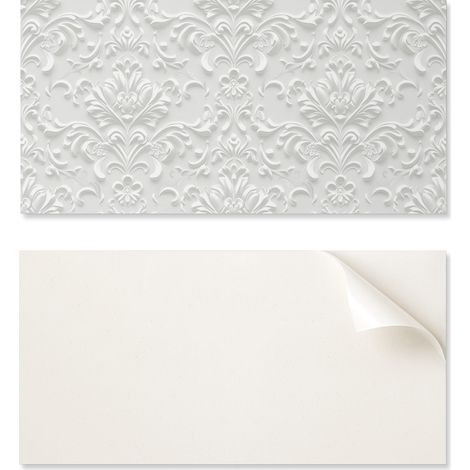 Baldosas decorativas autoadhesivas de vinilo para pasillo - Elegante dise帽o en relieve 6x60x30 cm