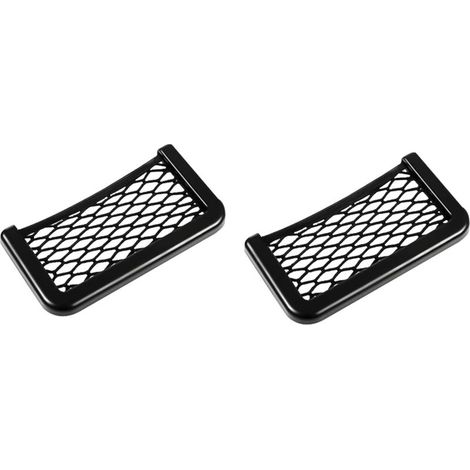 Lot de 2 filets de rangement, filets de rangement élastiques pour voiture, caravane, camping-car, bateau (20 x 8 cm) (1/5)