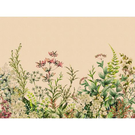 Panoramique, Fresque Nature Multicolore The Wall A.S. Création (1/3)