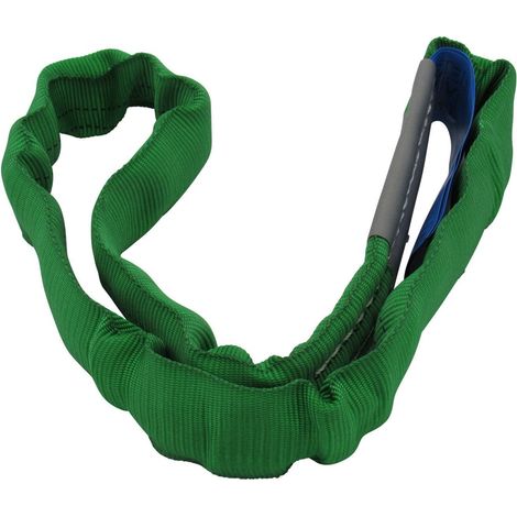 Duplex Lifting Sling Polyester Webbing (2 Ton 4M EWL Endless Web Strap Pull Strop 2000KG)