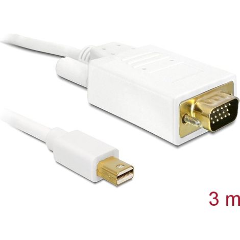 Cable Mini DisplayPort a VGA M/M 3 mts