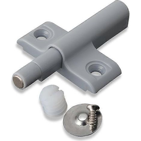 Lot de 15 amortisseurs de porte gris, amortisseurs de fermeture douce pour portes de placards de cuisine et tiroirs (1/5)