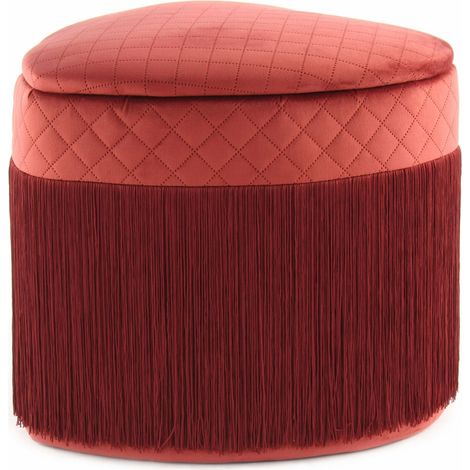 Pouf rangement coeur paola 125