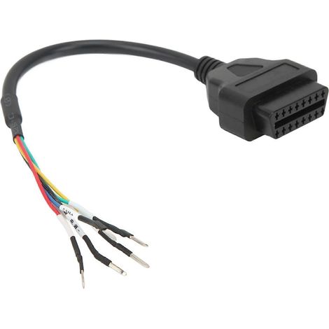 Connecteur OBD2 femelle à 16 broches pour câble de testeur de diagnostic (1/4)